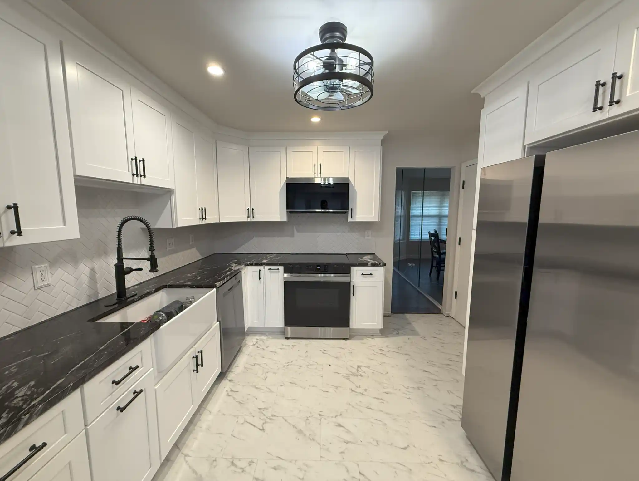 Island-Focused Kitchen Build